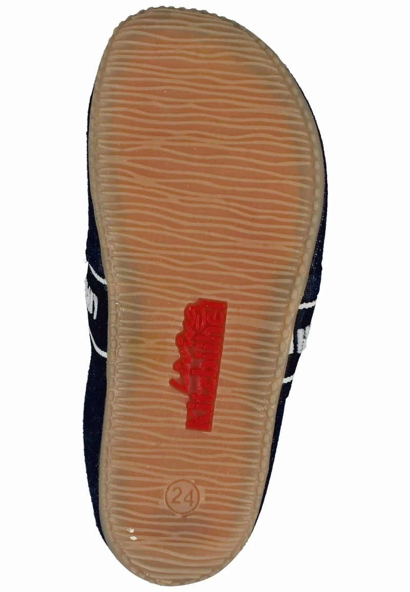 T-MODELL SCHRIFTZUG UNISEX - Hausschuh - Nachtblau 7 T-MODELL SCHRIFTZUG UNISEX - Hausschuh - Nachtblau – Bild 5