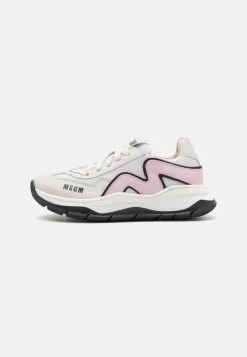 MSGM UNISEX - Sneaker Low - White/pink