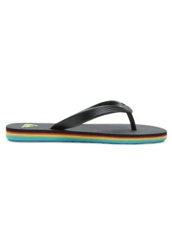 Quiksilver MOLOKAI CORE - Bade-Zehentrenner - Black -Modeschuhe dc424f73cc6b4067b74b5a712959353b