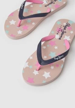 Pepe Jeans DORSET STARS - Zehentrenner - Navy -Modeschuhe dc8544a9bcac40eb924a43ed97eaee62