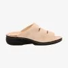 Finn Comfort CHAMPAGNE - Pantolette Flach - Beige