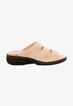 Finn Comfort CHAMPAGNE - Pantolette Flach - Beige