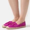 Tory Burch DOUBLE T ALINE - Espadrille - Fuschia -Modeschuhe e009f5e280314253acb03bb2a0e8f628