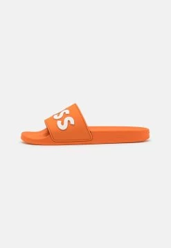 Boss KIRK UNISEX - Badesandale - Bright Orange