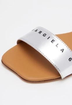 MM6 Maison Margiela Riemensandalette - Silver -Modeschuhe e157e61334f34fe7a1cc00e56b66223d