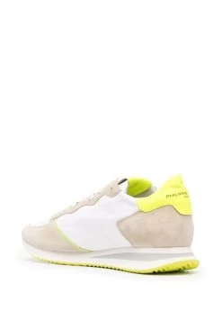 Philippe Model BASKETS EN DAIM - Sneaker Low - White -Modeschuhe e15e22a21a09470ab766de5323189a25