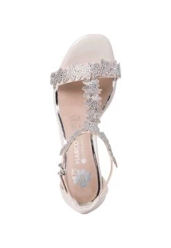 Marco Tozzi BY GUIDO MARIA KRETSCHMER - High Heel Sandalette - Powder Patent -Modeschuhe e2cd9374809c4eff8dcc2a109f8f7222