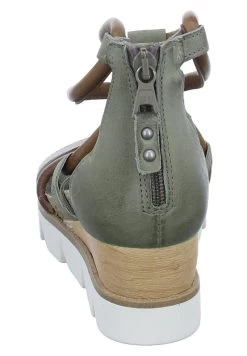 MJUS Plateausandalette - Grün -Modeschuhe e3ad45aa7bca429ebf660e1607019939