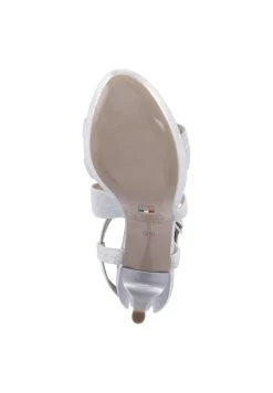 NeroGiardini Plateausandalette - Silber -Modeschuhe e3d10e55c9554b0ca99f12f5257e9411