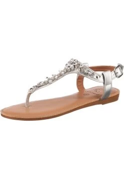 METALLIC FASHION - Zehentrenner - Silber 10 METALLIC FASHION - Zehentrenner - Silber -Modeschuhe e440c70a1c4b4e2c9f3b58dfffcd695d