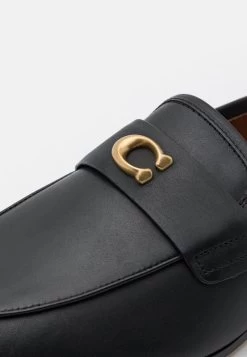 Coach SCULPT LOAFER - Slipper - Black -Modeschuhe e4b9fbc2373a4d7e89a6f0bdd02b0573