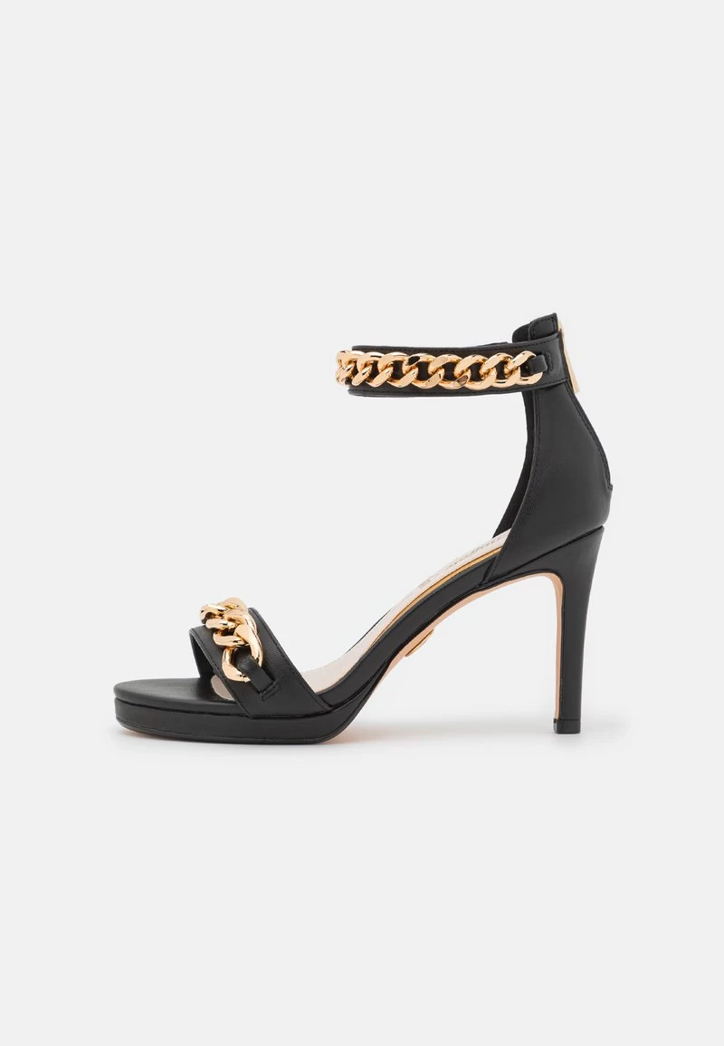 Buffalo VEGAN SERENA CHAIN - Riemensandalette - Black 4 Buffalo VEGAN SERENA CHAIN - Riemensandalette - Black – Bild 2