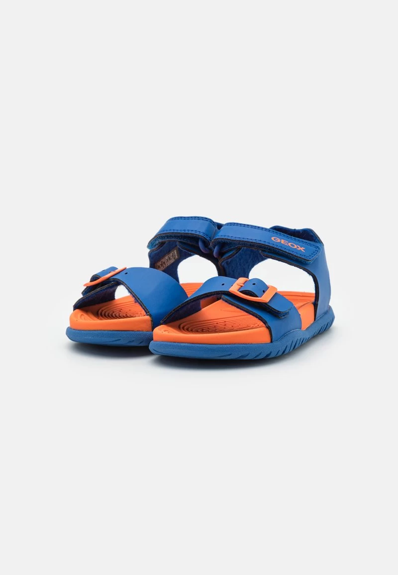 Geox FOMMIEX BOY - Riemensandalette - Royal/orange 4 Geox FOMMIEX BOY - Riemensandalette - Royal/orange – Bild 2