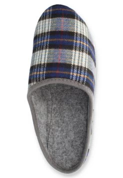 KLASSIKER - Hausschuh - Blau Kariert 10 KLASSIKER - Hausschuh - Blau Kariert -Modeschuhe e7cc2a14de0e4c949b07ab8877e6a10e