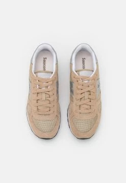 Saucony SHADOW ORIGINAL - Sneaker Low - Tan/silver -Modeschuhe ea6152e6e7ae4fc6becdabd11fc85d37
