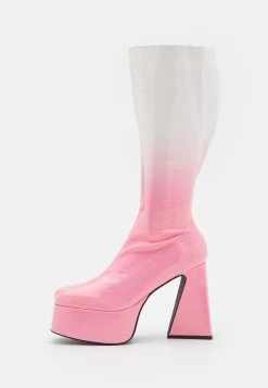 KOI FOOTWEAR Plateaustiefel - Pink -Modeschuhe eaabbf7dc4c3470f9d06aa0c75259fa9