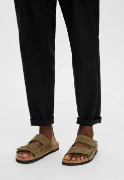 Selected Homme Pantolette Flach - Grape Leaf