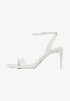 Stradivarius MIT GESTEPPTEN RIEMCHEN - Brautschuh - Offwhite
