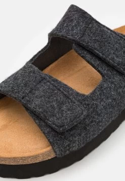 Shepherd VALTER - Pantolette Flach - Asphalt -Modeschuhe eb523acd45c24105982873fdb585dbe9