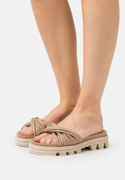 Kennel & Schmenger ACT - Pantolette Flach - Taupe