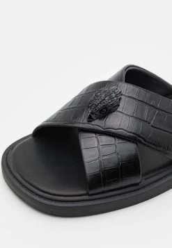 Kurt Geiger London OWEN - Pantolette Flach - Black -Modeschuhe ed83d550a36a423c9230dc9e78eca59c