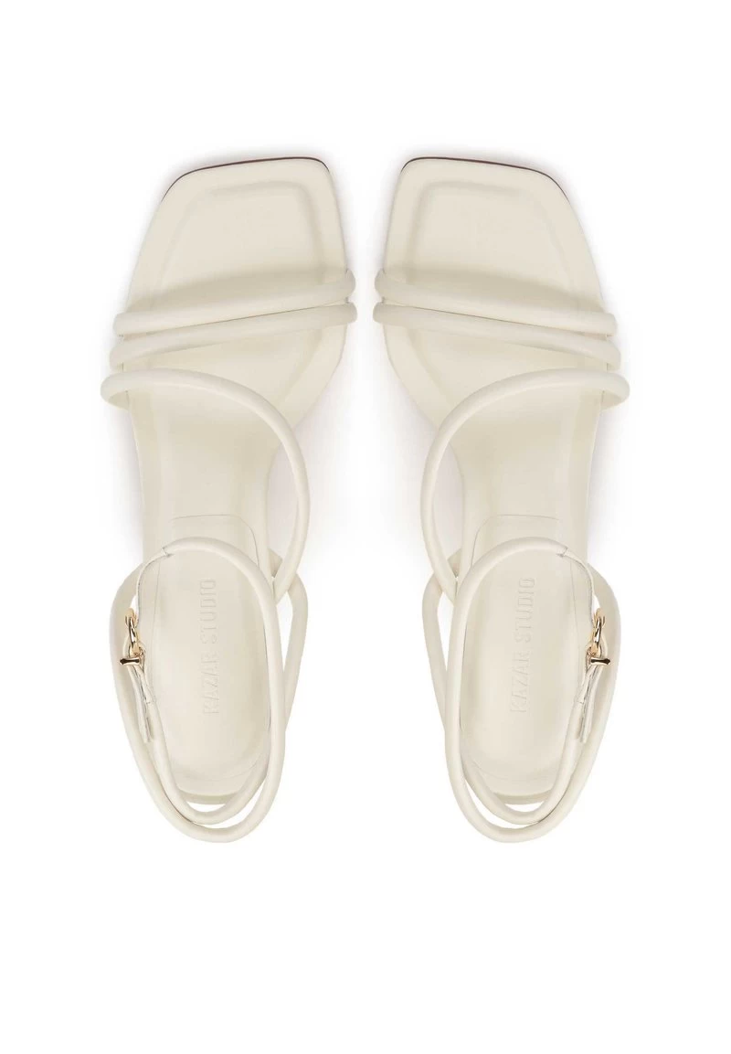 Kazar Studio CORNELIE ELEGANT WITH UNUSUAL HEEL - High Heel Sandalette - Beige 5 Kazar Studio CORNELIE ELEGANT WITH UNUSUAL HEEL - High Heel Sandalette - Beige – Bild 3