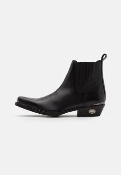 Cowboy-/Bikerstiefelette - Black