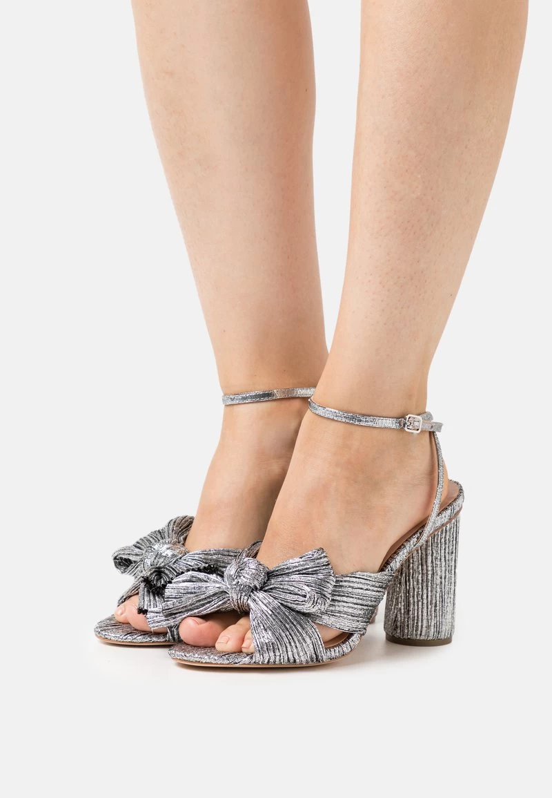 Loeffler Randall CAMELLIA - Riemensandalette - Dark Silver 3 Loeffler Randall CAMELLIA - Riemensandalette - Dark Silver