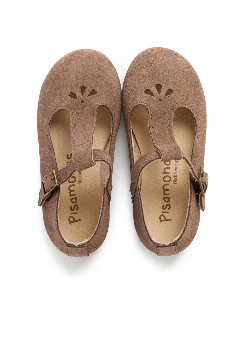 MERCEDITA RETRO PICADOS Y TIRA CENTRAL - Riemchenballerina - Camel 5 MERCEDITA RETRO PICADOS Y TIRA CENTRAL - Riemchenballerina - Camel – Bild 3