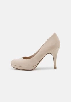 Tamaris Plateaupumps - Ivory -Modeschuhe f3571e32229243d69c9084fc47cff625