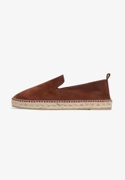 POSITANO - Espadrille - Red/brown/suede -Modeschuhe f524e5e1eca0465a8d39e7309868c0e7