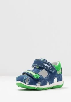 Superfit FREDDY - Lauflernschuh - Blau -Modeschuhe f8d5926738fb4ebabbc141fda49f94d2