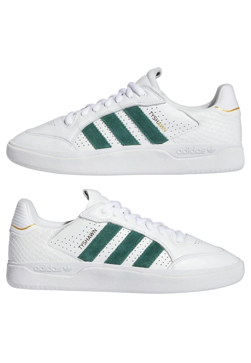 Adidas Originals TYSHAWN - Sneaker Low - Cloud White Collegiate Green Gold Metallic 7 Adidas Originals TYSHAWN - Sneaker Low - Cloud White Collegiate Green Gold Metallic – Bild 5