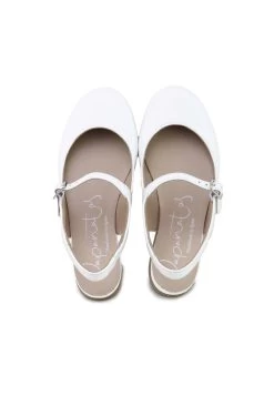 MERCEDITAS DESTALONADAS - Riemchenballerina - Blanco 10 MERCEDITAS DESTALONADAS - Riemchenballerina - Blanco -Modeschuhe fafbd9c89c0941b68ce321f062ff4ded