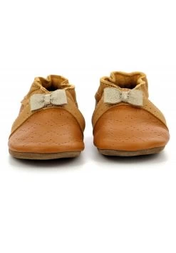 ROBEEZ HAPPY MOOD - Hausschuh - Camel -Modeschuhe fb27eedd967e4f3e89daf5478da6e20f