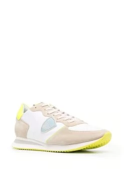 Philippe Model BASKETS EN DAIM - Sneaker Low - White -Modeschuhe fc8a5b2862f246c9936593ce32b1695d