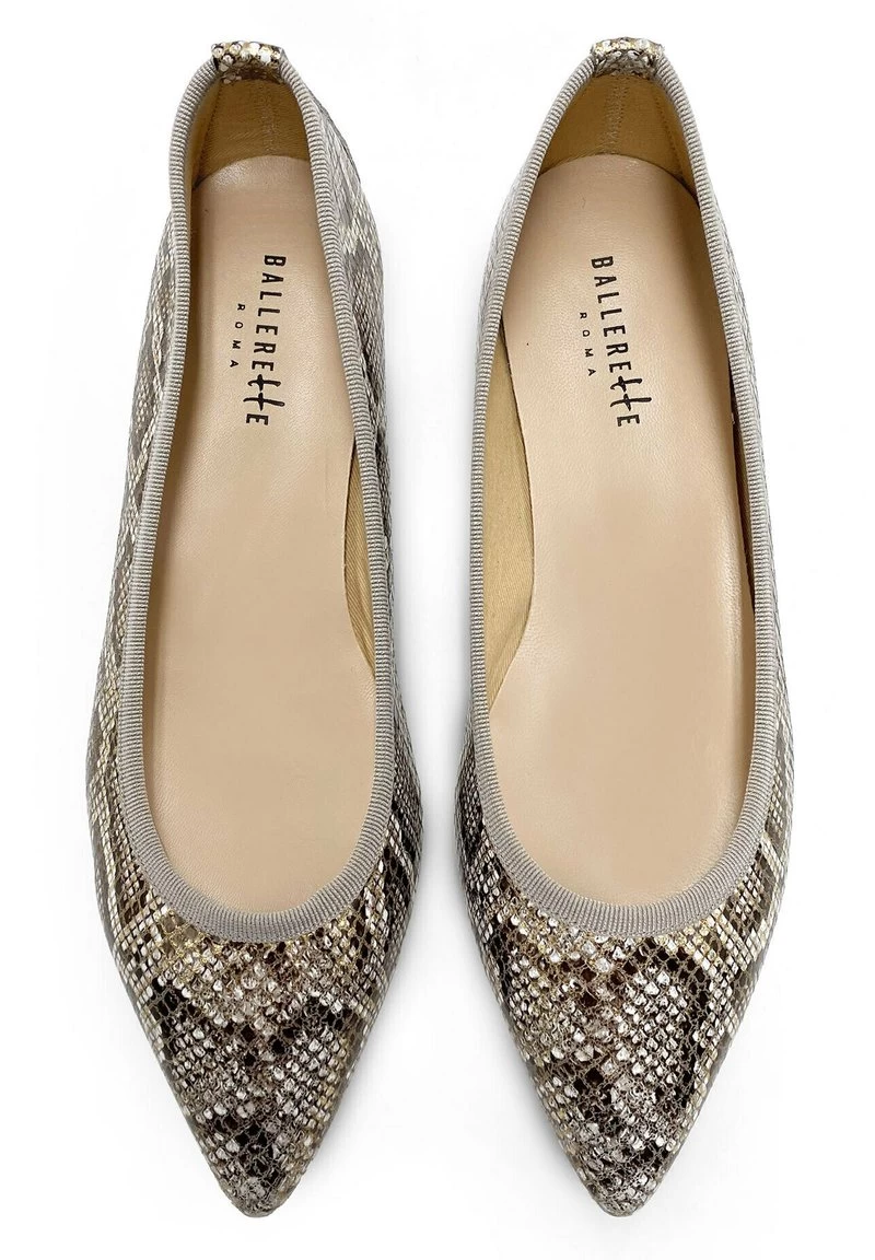 CAMPO MARZIO PEARL SNAKE - Klassischer Ballerina - Animalier 4 CAMPO MARZIO PEARL SNAKE - Klassischer Ballerina - Animalier – Bild 2